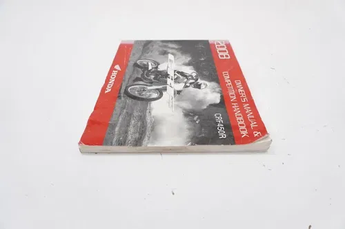 2008 CRF450 Owners Service Manual OEM Book 00X32-MEN-6400 M2