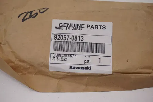 KX250 Timing Cam Chain 98XRH2015-120N2 OEM 92057-0813 Kawasaki KX450F 21-24 M34