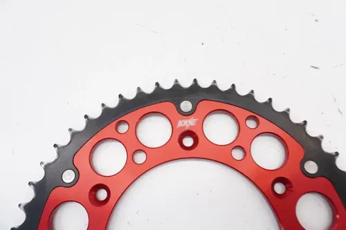 CRF250R CRF450F KKE Hybrid Rear Sprocket 50T Red/Black Honda CR CRF M17