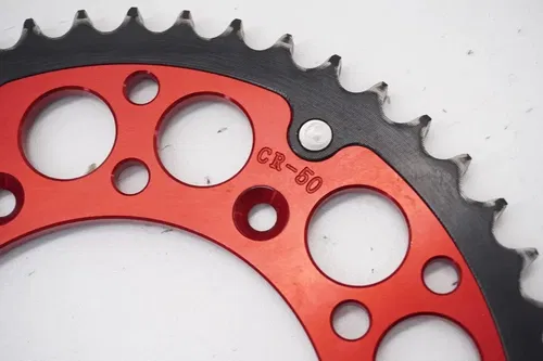 CRF250R CRF450F KKE Hybrid Rear Sprocket 50T Red/Black Honda CR CRF M17