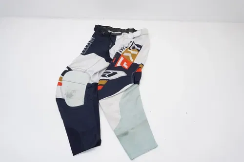 FXR Podium Pro Battalion Pants Navy/White/Red Men's Size 32 MX Motocross K7