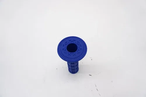 ODI MX Single-Ply Half Waffle Grips Blue H01RFBLUE K4