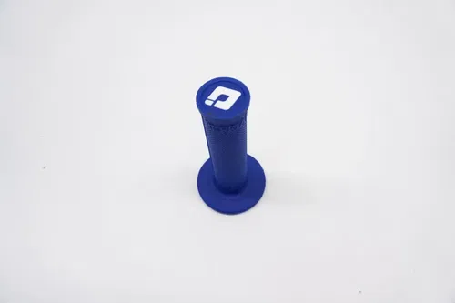 ODI MX Single-Ply Half Waffle Grips Blue H01RFBLUE K4