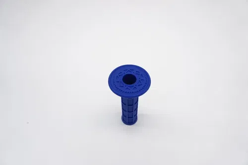 ODI MX Single-Ply Half Waffle Grips Blue H01RFBLUE K4