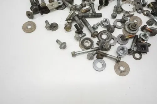 2005 CRF450R Miscellaneous Hardware OEM Guides Bolts Nuts Washers Spacers Honda