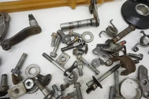 2005 CRF450R Miscellaneous Hardware OEM Guides Bolts Nuts Washers Spacers Honda