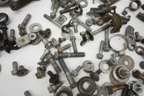 2005 CRF450R Miscellaneous Hardware OEM Guides Bolts Nuts Washers Spacers Honda