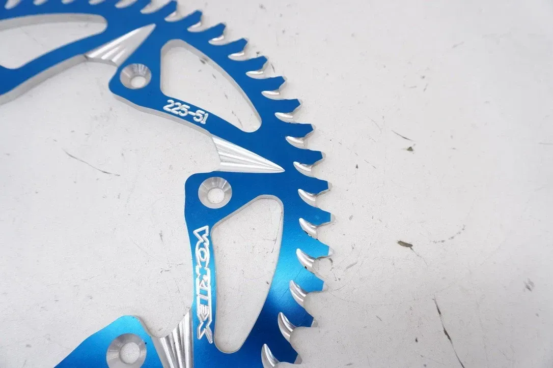 CRF250R CRF450R Vortex 51T Rear Sprocket Blue 225-51 Honda CRF 250R 450R M62