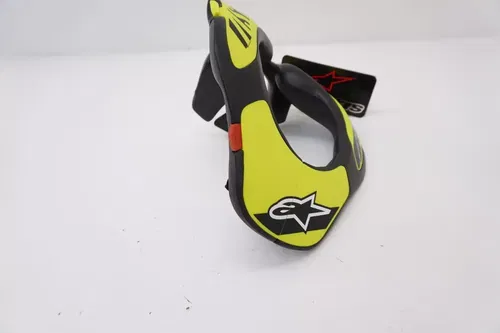 Alpinestars Youth Neck Support Black Yellow Fluo Color 6540118 One-Size AE