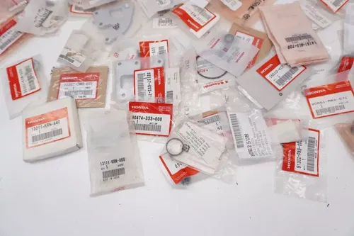 Honda Miscellaneous OEM Parts Lot Gaskets Seals Washers Bolts CR CRF M46