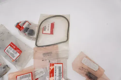 Honda Miscellaneous OEM Parts Lot Gaskets Seals Washers Bolts CR CRF M46