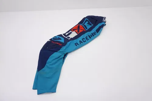 FXR Podium Pro Pants Men's Size 32 MX Motocross Navy Cyan Red KA