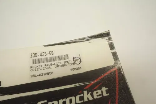 CR125 CR250 Rocket Race-Lite 50T Rear Sprocket 50 Tooth Honda CRF250R CRF450R M4