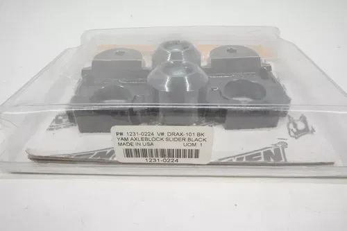 Yamaha R1 Driven Racing Axle Blocks Black Aluminum DRAX-101 2004-2014 A3