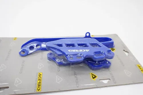 YZ250F YZ450F Acerbis Chain Guide and Slider Kit Blue 2449470003 Yamaha T3