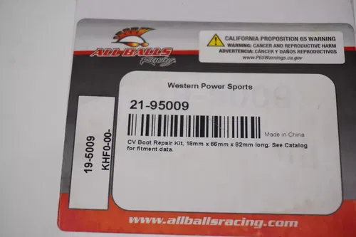All Balls CV Boot Repair Kit 19-5009 Honda Yamaha Polaris Kawasaki H3
