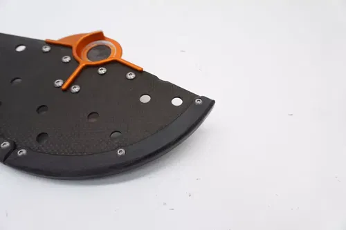 2012 KTM 450 XCW STR Front Disc Guard Carbon Fiber Orange 125-500 2007-2015