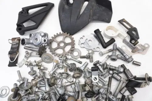 2016 KX450F Miscellaneous Hardware OEM Bracket Guide Bolts Washers Kawasaki #2