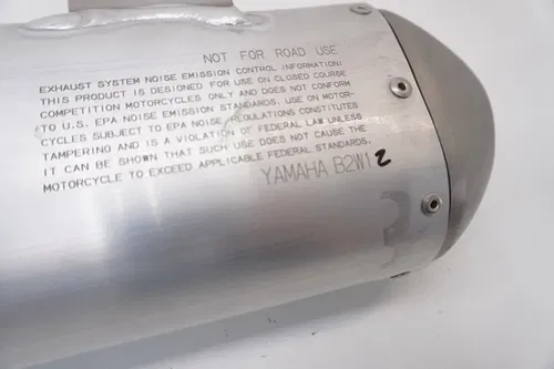 YZ450F Exhaust Muffler OEM Silencer Pipe B2W-14750-00-00 Yamaha YZ 2020-2025 #2