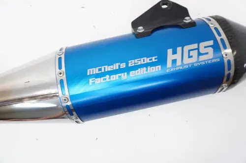 2019 YZ250F HGS Complete Exhaust System Stainless Header Muffler Yamaha YZ #2