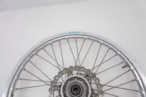 2007 YZ250F Complete Front Wheel OEM Excel Rim Silver Brake Rotor Yamaha YZ