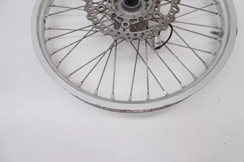 2007 YZ250F Complete Front Wheel OEM Excel Rim Silver Brake Rotor Yamaha YZ