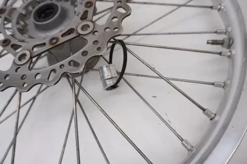 2007 YZ250F Complete Front Wheel OEM Excel Rim Silver Brake Rotor Yamaha YZ