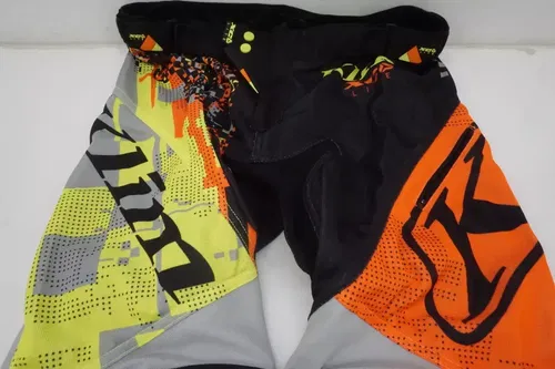 Klim XC Lite MX Off Road Pants Digital Chaos Orange Men's Size 34 Motocross KA