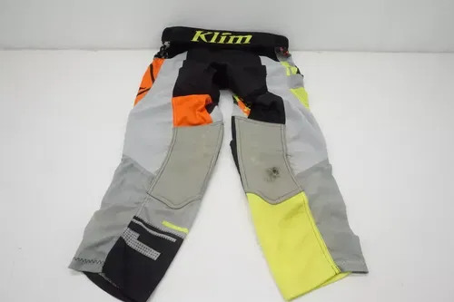 Klim XC Lite MX Off Road Pants Digital Chaos Orange Men's Size 34 Motocross KA