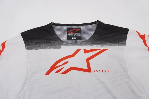 Alpinestarts Supertech Motocross Jersey Mens 2XL Black White