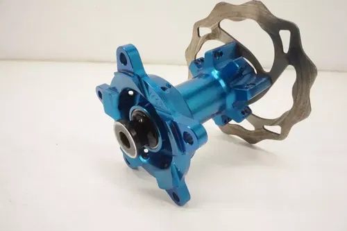 2018 TC65 Tusk Impact Rear Wheel Hub Blue Spacers Rotor GasGas Husqvarna KTM