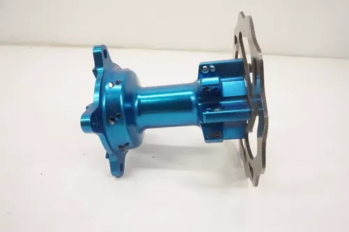 2018 TC65 Tusk Impact Rear Wheel Hub Blue Spacers Rotor GasGas Husqvarna KTM