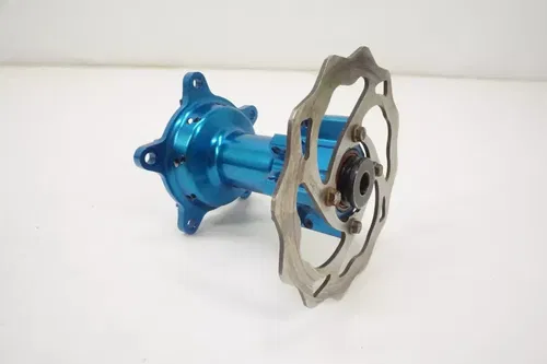 2018 TC65 Tusk Impact Rear Wheel Hub Blue Spacers Rotor GasGas Husqvarna KTM