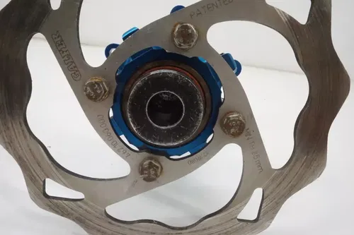 2018 TC65 Tusk Impact Rear Wheel Hub Blue Spacers Rotor GasGas Husqvarna KTM