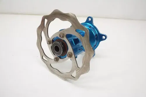 2018 TC65 Tusk Impact Rear Wheel Hub Blue Spacers Rotor GasGas Husqvarna KTM