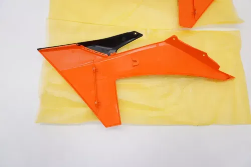 KTM Factory Edition Red Bull Shrouds OEM Radiator Shroud Set Plastic 125-450 SX
