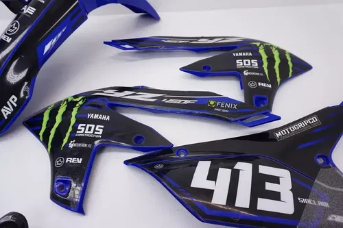 2024 YZ450F Plastic Kit OEM Plastics Fenders Shrouds Side Panels Yamaha YZ450 YZ