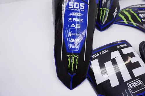 2024 YZ450F Plastic Kit OEM Plastics Fenders Shrouds Side Panels Yamaha YZ450 YZ