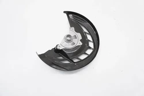 2012 KX450F Carbon Fiber Front Brake Disc Guard Rotor Cover Kawasaki KX 450F #2