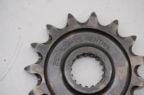 CRF250R CRF450R Renthal Steel Front Sprocket 15T 253--520-15GP Honda CRF M26