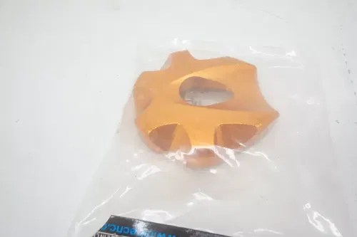 KTM NICECNC CNC Fuel Tank Cap Cover Orange 125-500 EXC/EXCF 2006-2024 M7