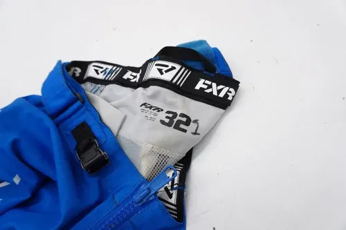 FXR Podium Pro Pants Blue Hi Vis Men's Size 32 MX Motocross 223345-4065-32 #1 K8