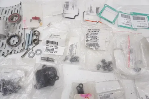 KTM Miscellaneous OEM Parts Lot Gaskets Seals Washers Bolts M56