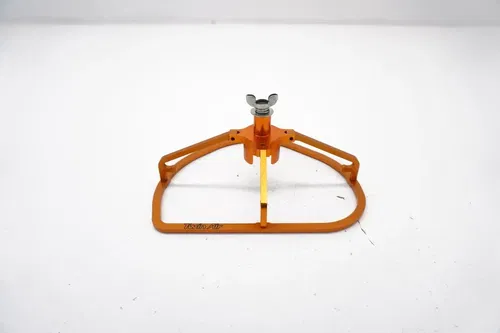 2006 CRF450R Twin Air Powerflow Billet Air Filter Cage Orange Honda CRF 450R #3