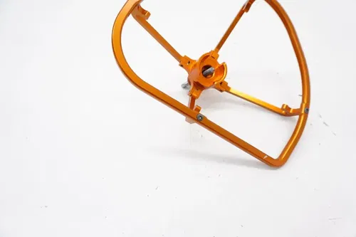 2006 CRF450R Twin Air Powerflow Billet Air Filter Cage Orange Honda CRF 450R #3