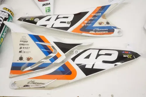 2023 KTM 250 SX-F Plastic Kit AEO Plastics Shrouds Side Panels Fenders SXF SX
