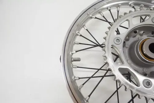 2015 KTM 85 SX Rear Wheel OEM Silver Excel Rim Hub Rotor Spacers 85SX 2013-2015