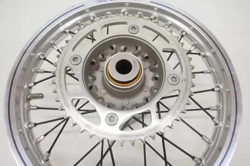 2015 KTM 85 SX Rear Wheel OEM Silver Excel Rim Hub Rotor Spacers 85SX 2013-2015