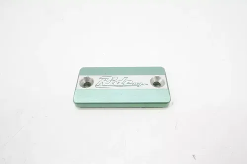 Kawasaki Ride Engineering Front Brake Master Cylinder Cover Green KX #3 M21