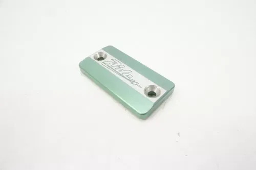 Kawasaki Ride Engineering Front Brake Master Cylinder Cover Green KX #3 M21